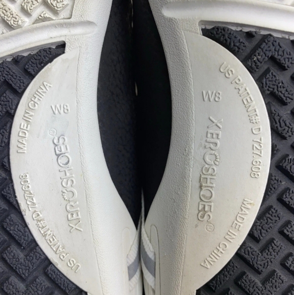 Xero Prio Barefoot Minimalist Zero Drop Black White Athletic Shoes Women Size 8 - Picture 11 of 12